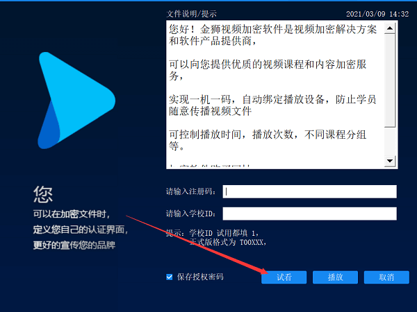 试看播放