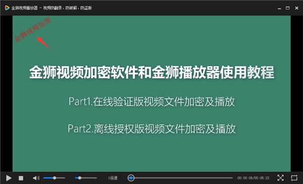 防翻录水印