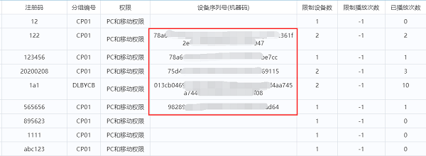 后台机器码
