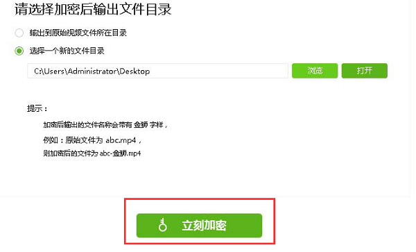 加密视频文件