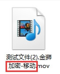 输出移动版加密文件